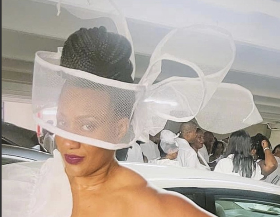 Make A Statement/ Unique Halo Fascinator Hat/ Tea Party Hat