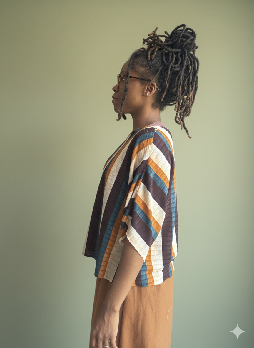 Vintage Loose Relax Fitting Maxi Top and Comfortable Palazzo Pants