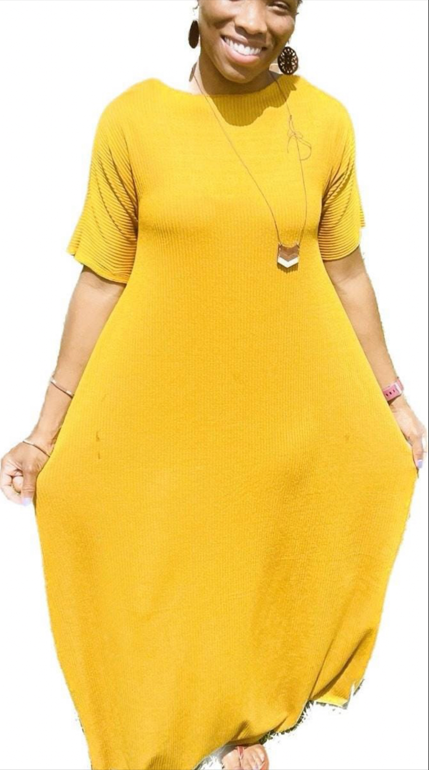 Maxi Comfortable Dress Various Colors