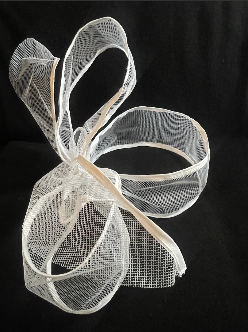 Make A Statement/ Unique Halo Fascinator Hat/ Tea Party Hat