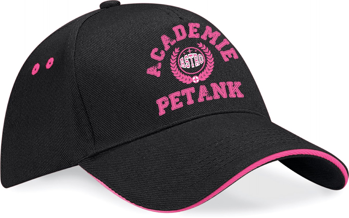 Gorra Academie Negra/Rosa