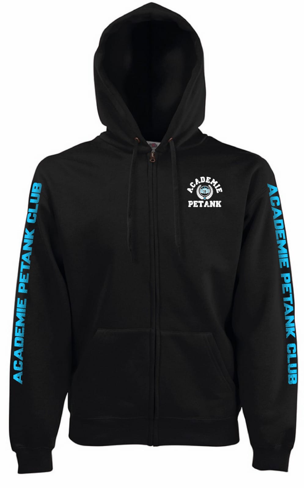 Sudaderas Academie con cremallera varios colores