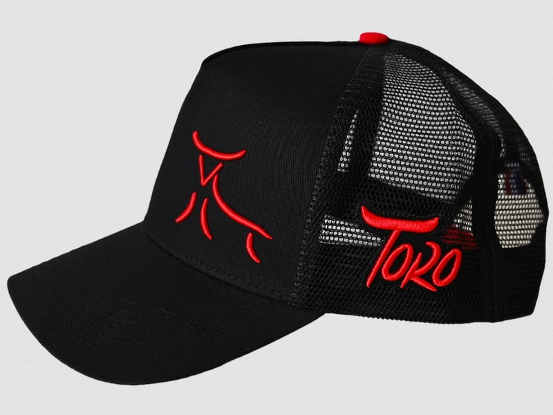 TORO Petank Gorra negra, con malla