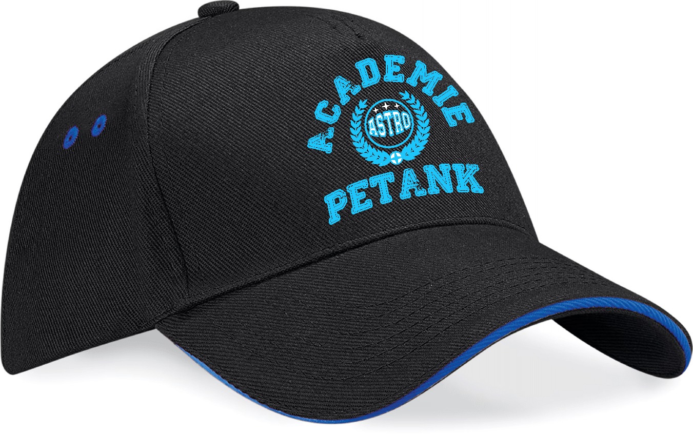 Gorra Academie Negro/Celeste