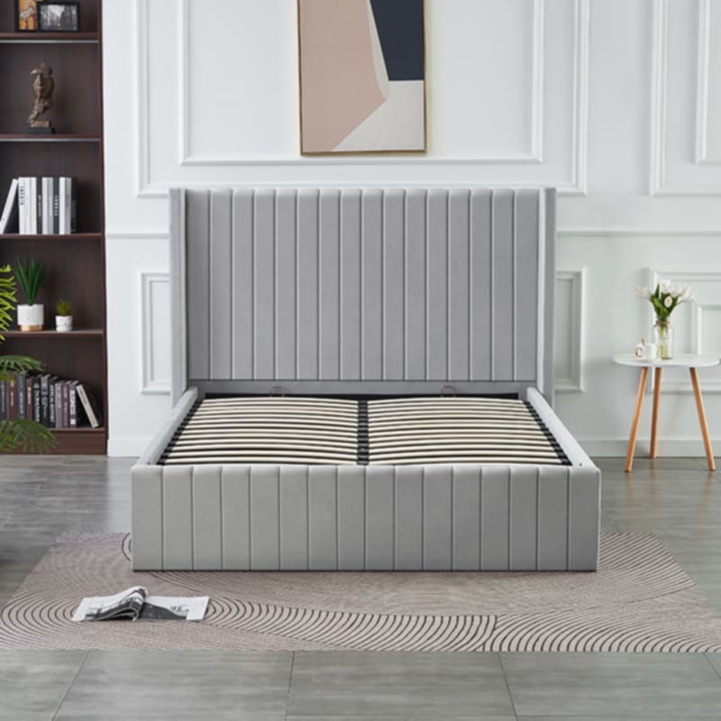 Luxury Bed with Built-in Storage – Modern and Practical Design