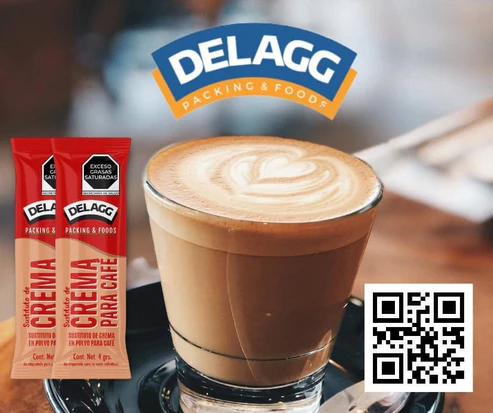 Caja de Crema para café DELAGG