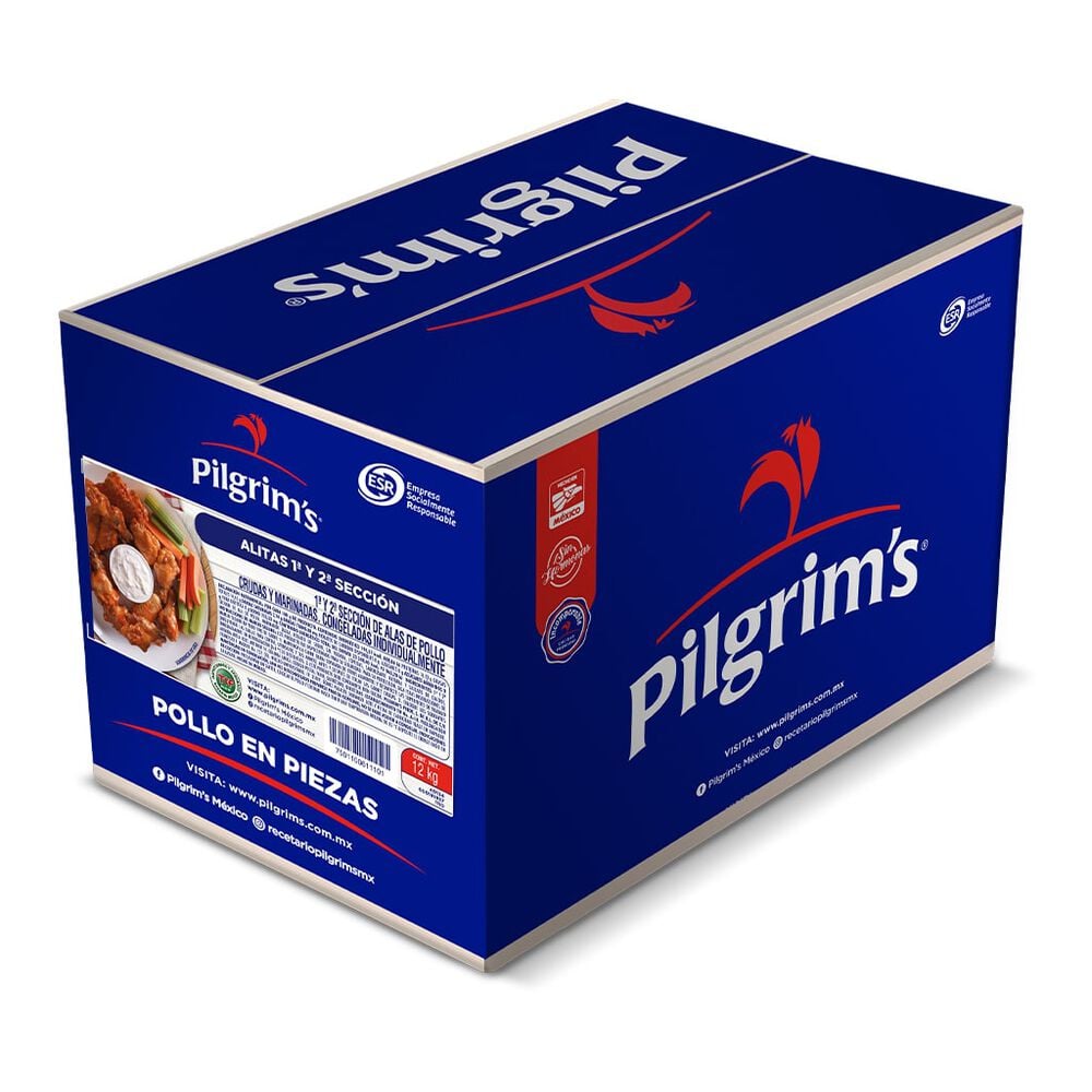 Caja de Alitas de pollo Pilgrim's