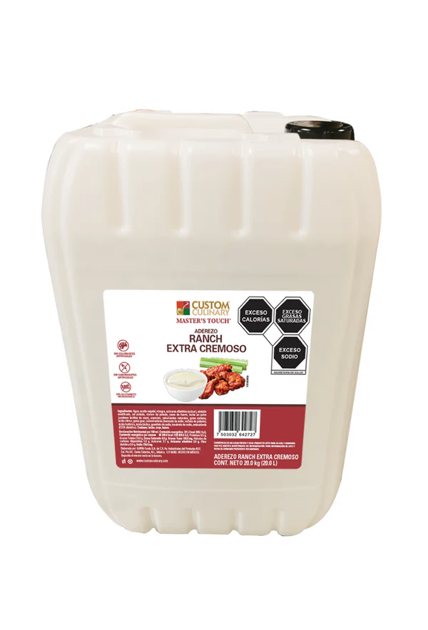 Aderezo Ranch Bidón 