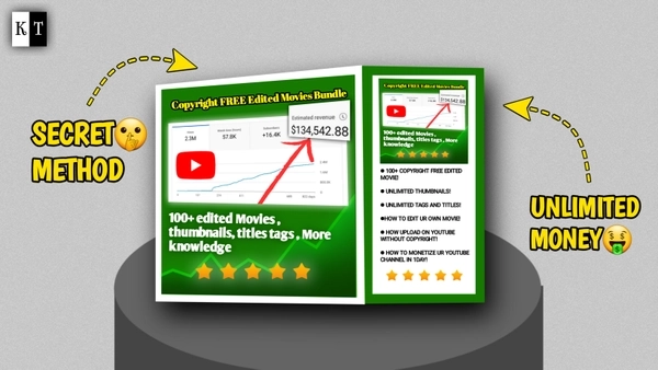 Copyright free 100+ edited Movies Bundle Pro Bundel