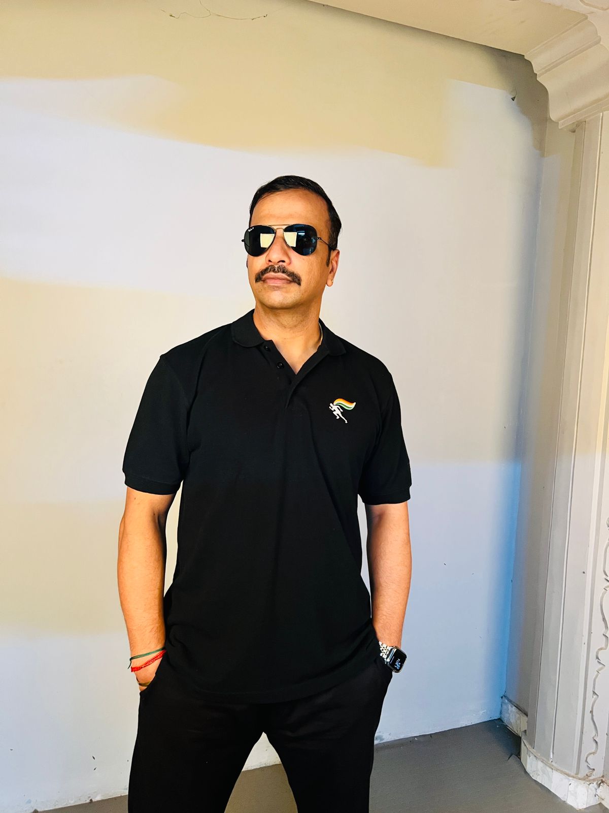 Premium Black Polo T-Shirt - SIGNATURE SERIES