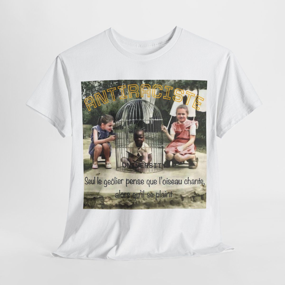 T-shirt Antiraciste skarla