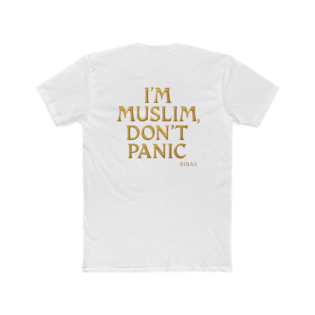 T-shirt Skarla 'I'm Muslim, Don't Panic'