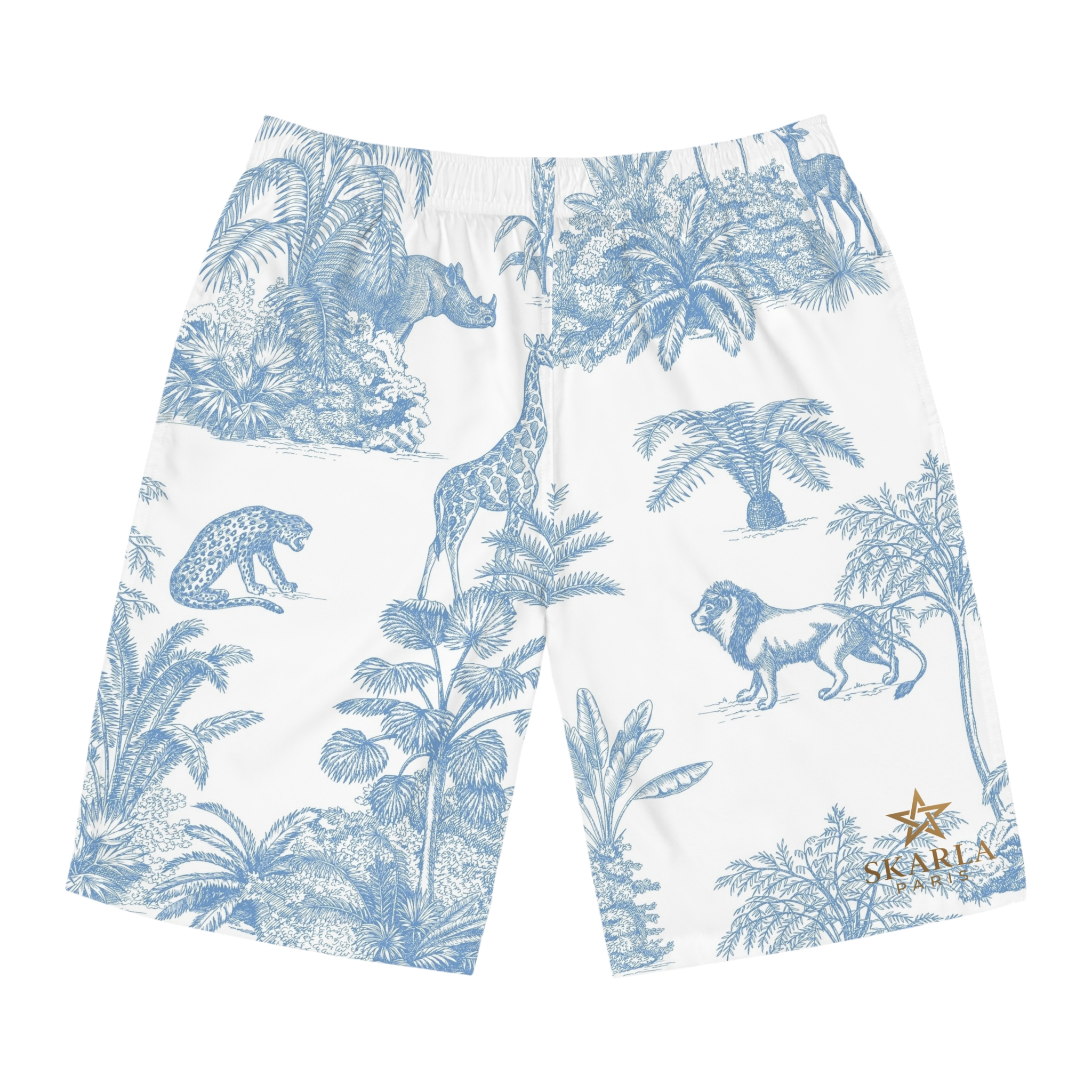 Shorts de plage imprimés animaux