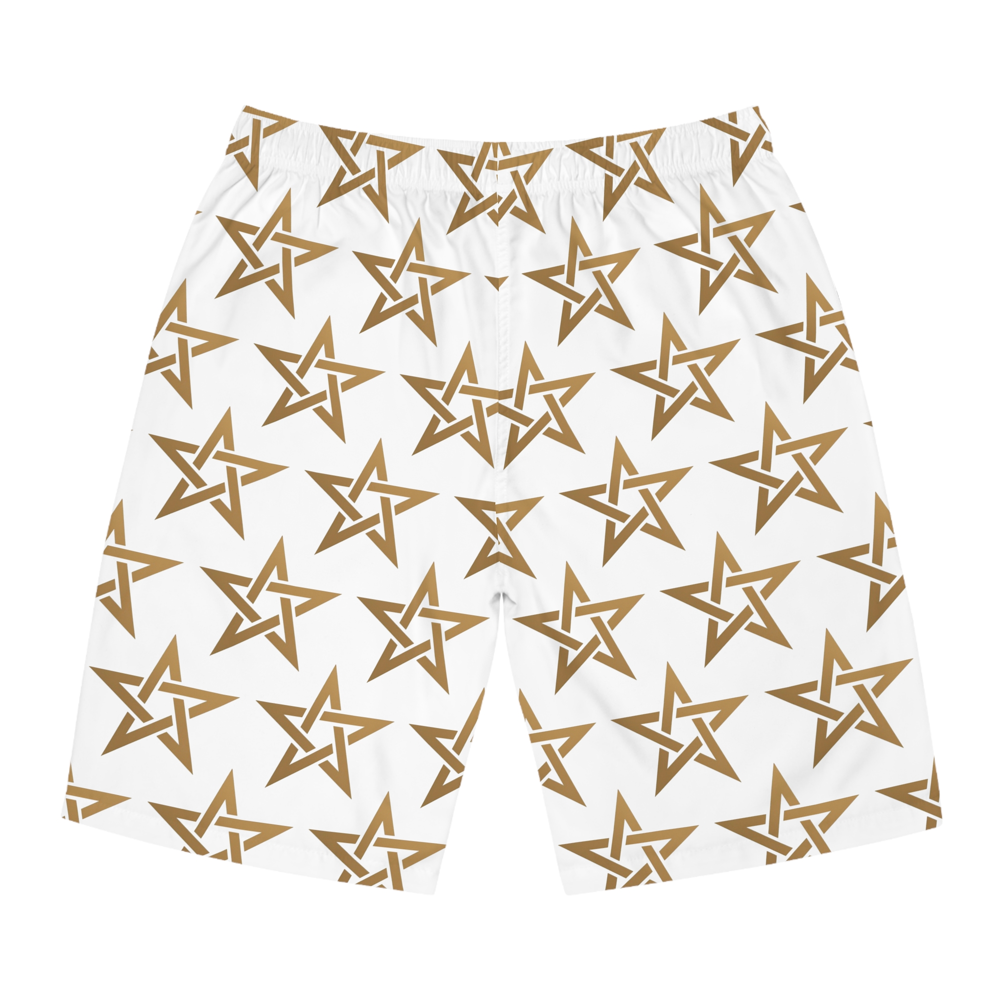 Short de bain à motif étoilé