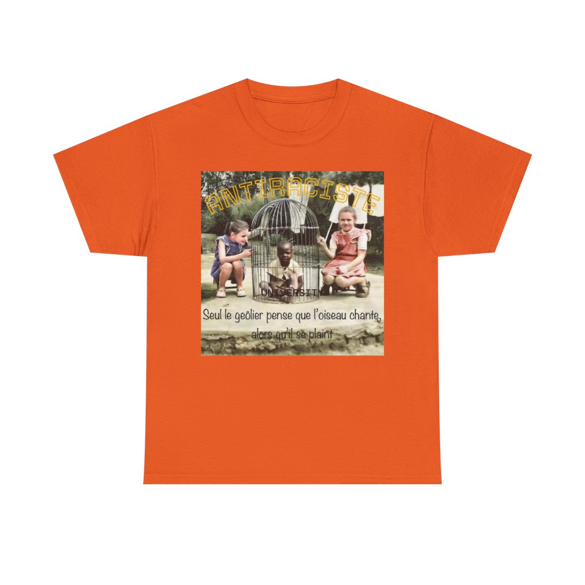 T-shirt Antiraciste skarla