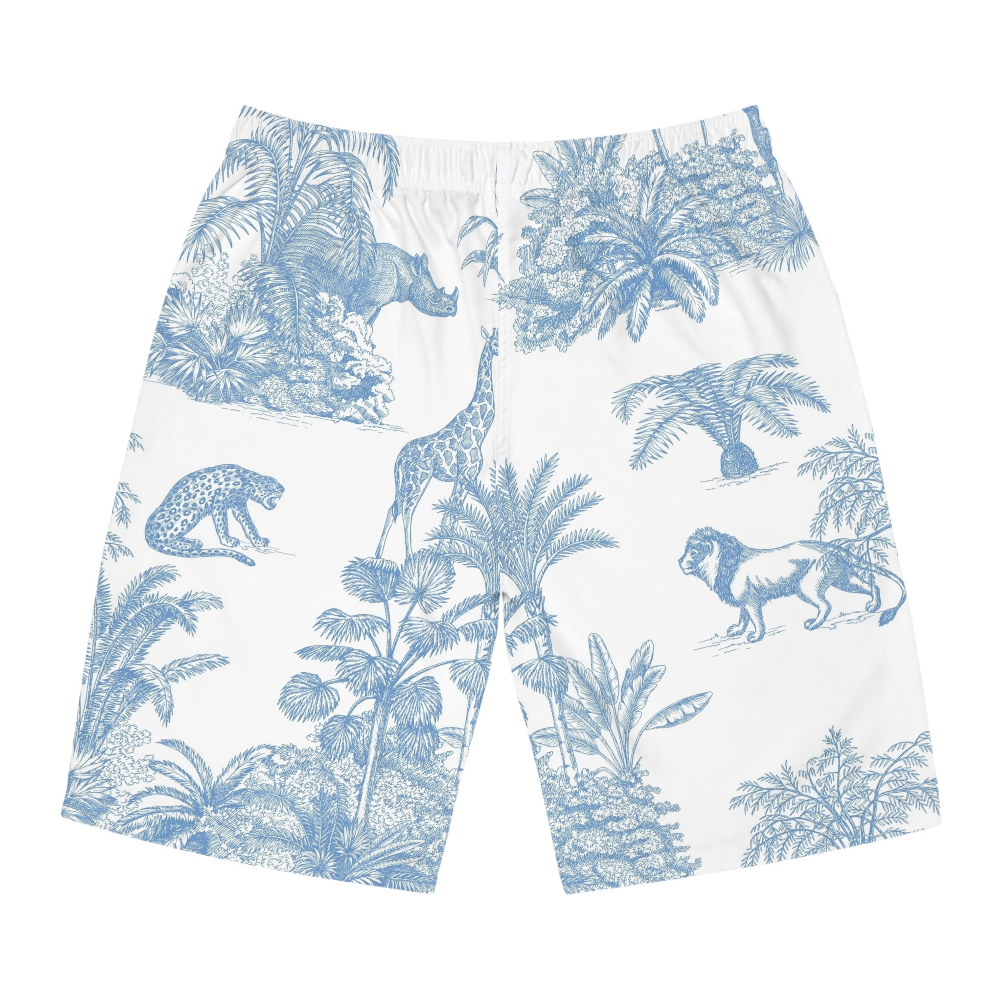 Shorts de plage imprimés animaux