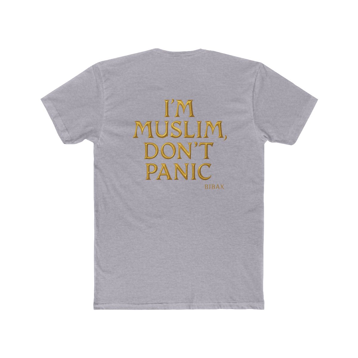 T-shirt  Skarla 'I'm Muslim, Don't Panic'