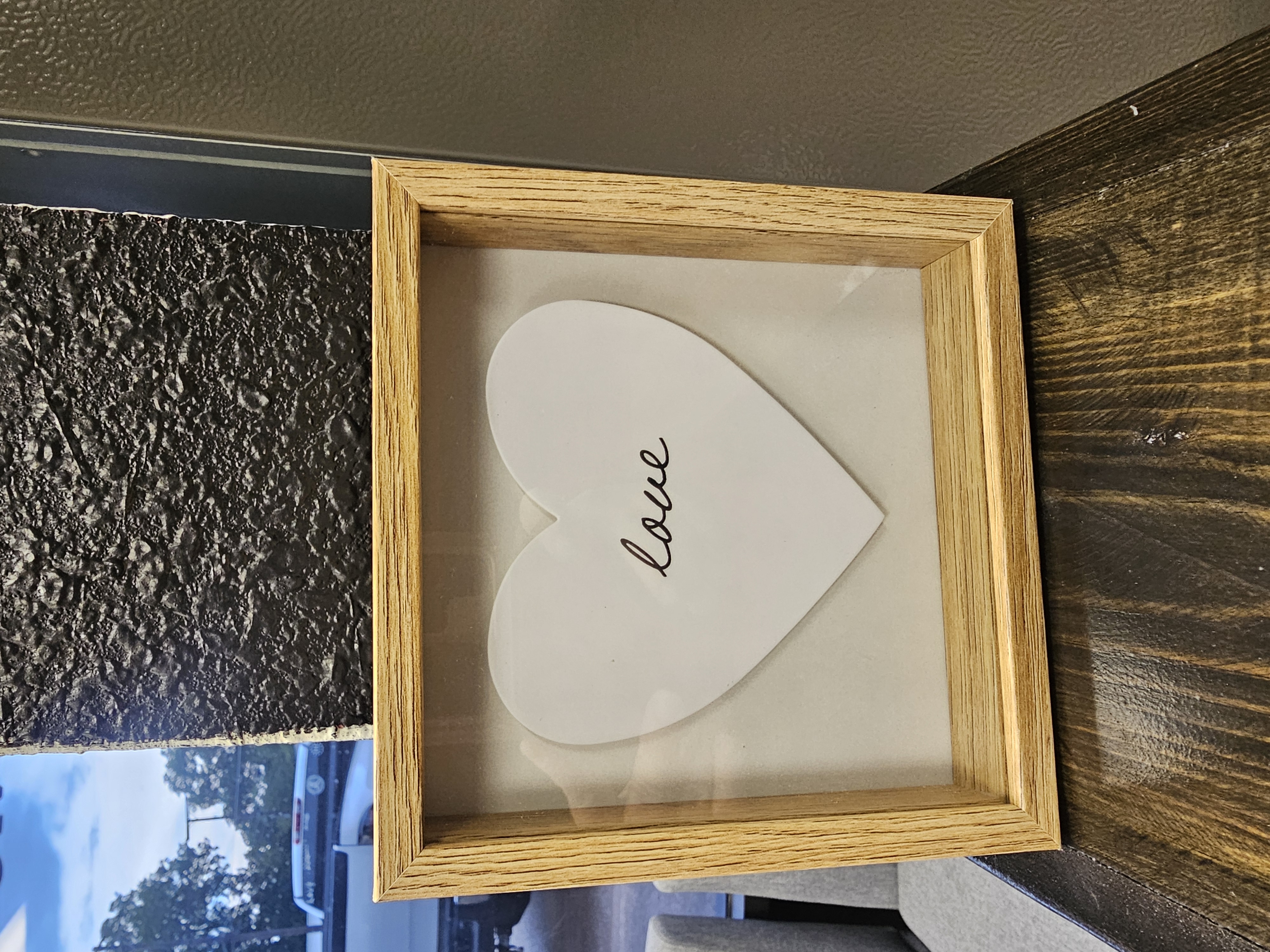 Framed Heart Wall Art