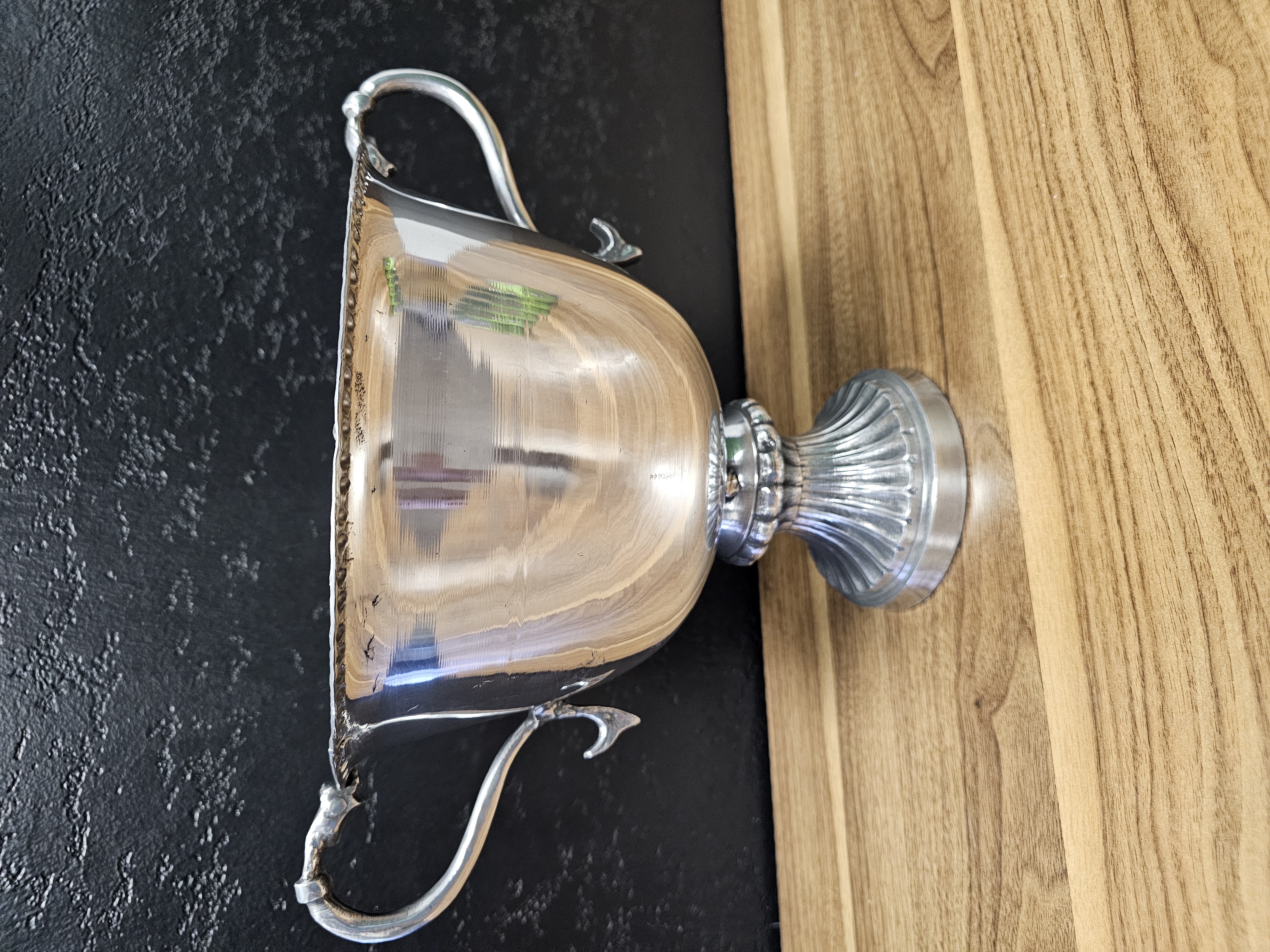 Trophy Cup Silver Champagne Bucket