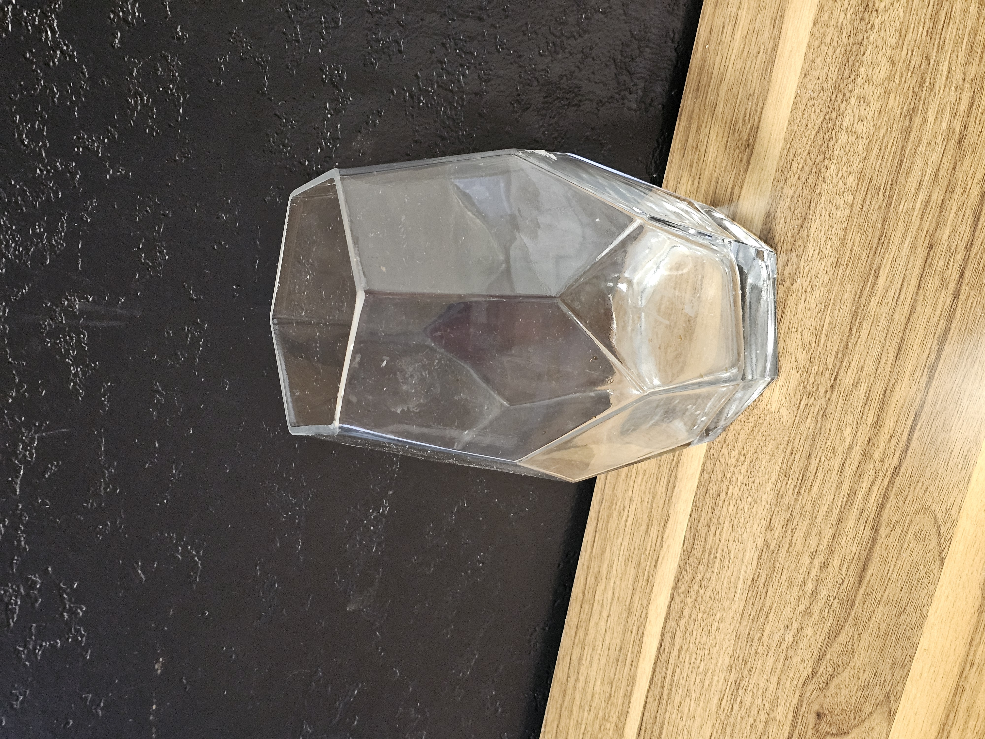 Geometric Glass Vase