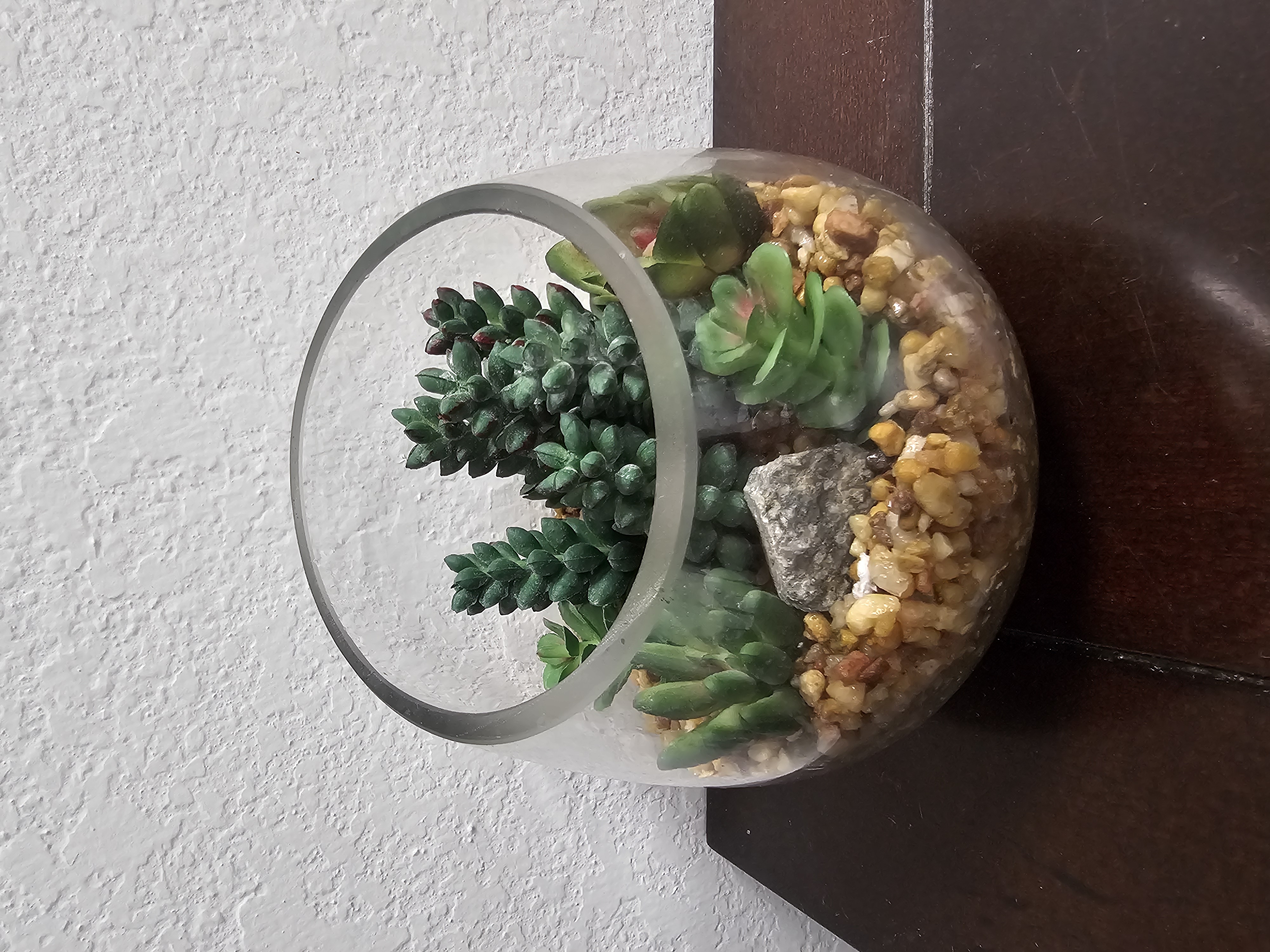 Succulent Glass Terrarium