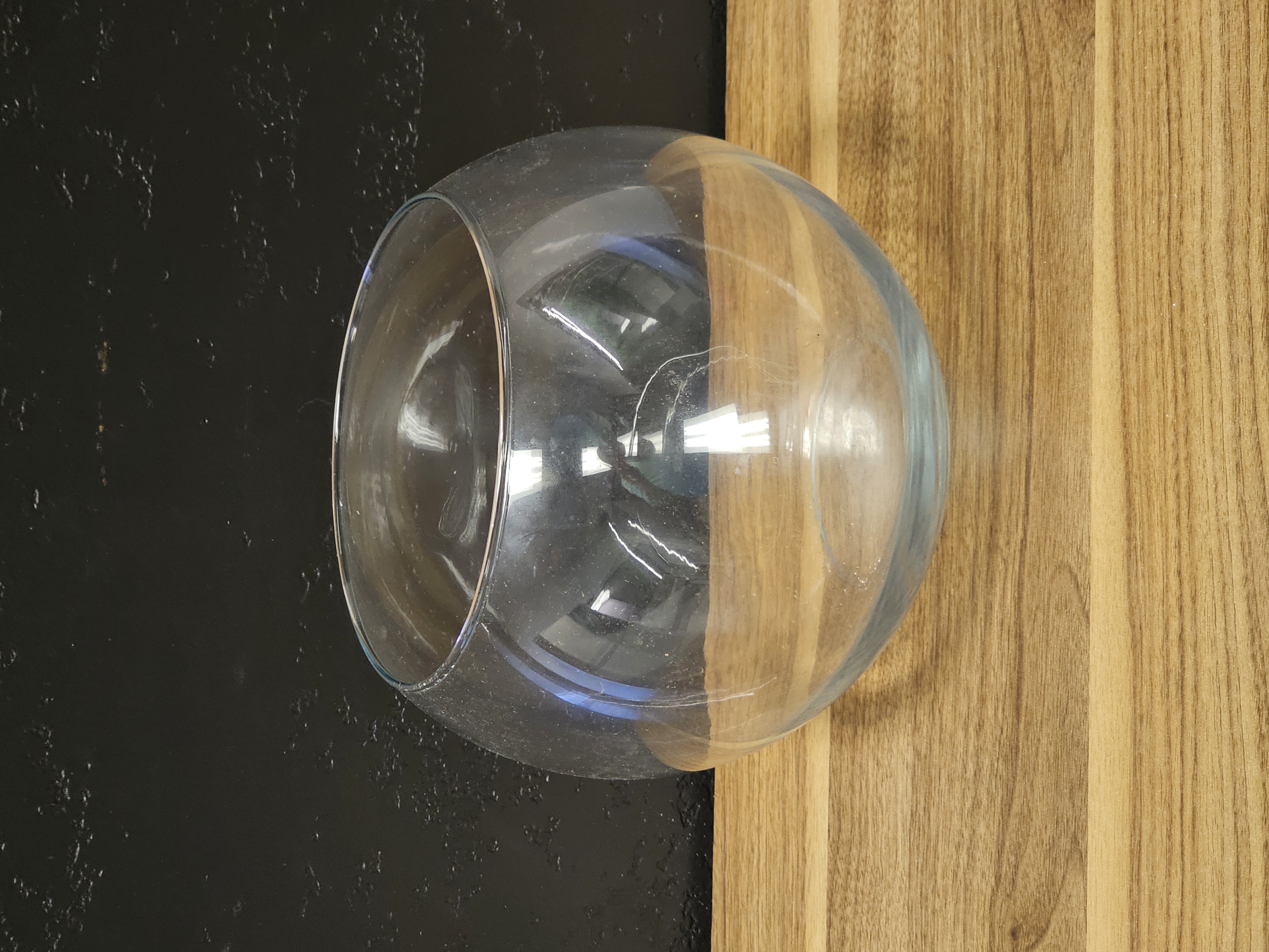 Clear Glass Fish Bowl