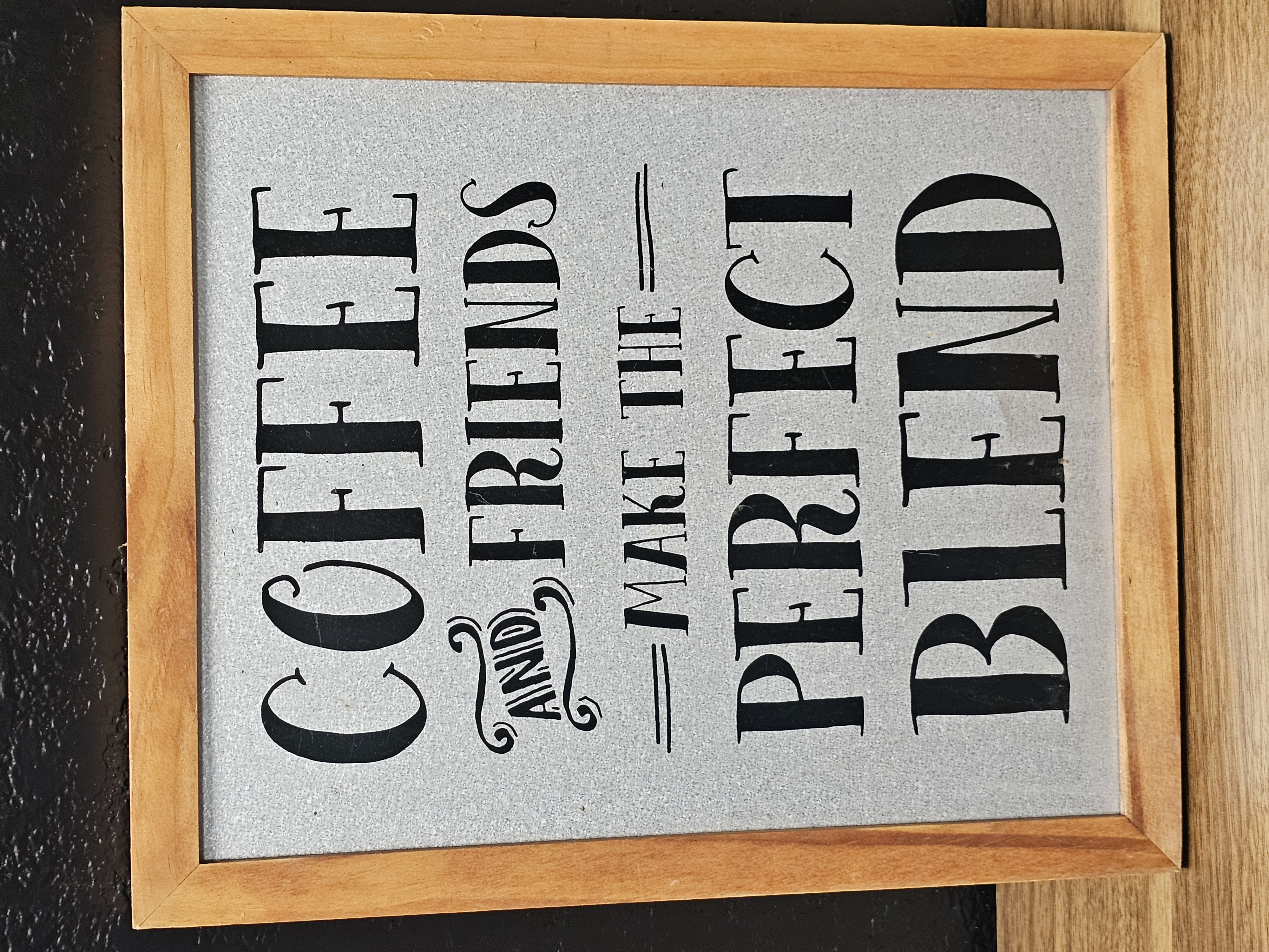 Coffee Quote Wall Art