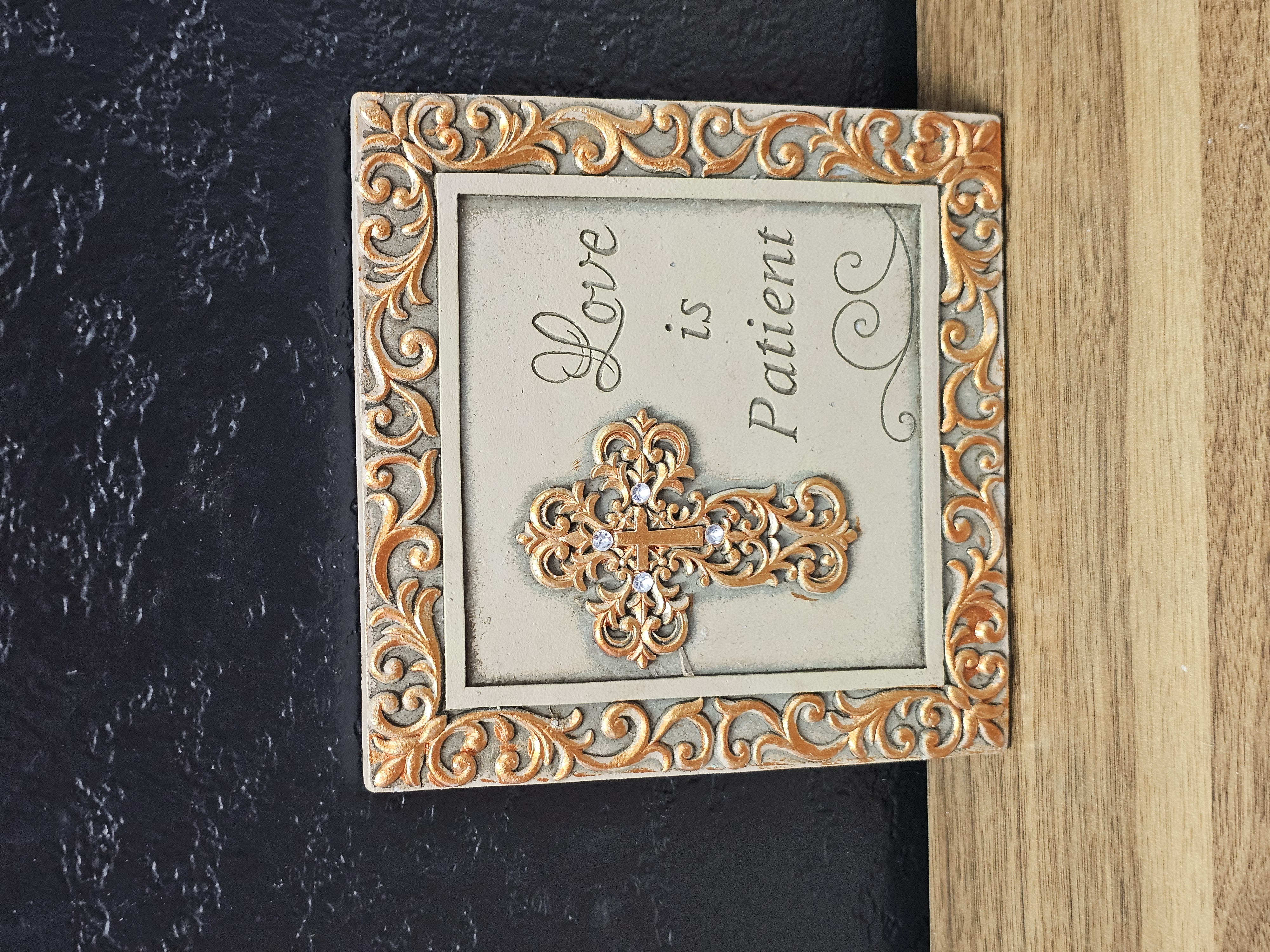 Love is Patient Decorative Plaque