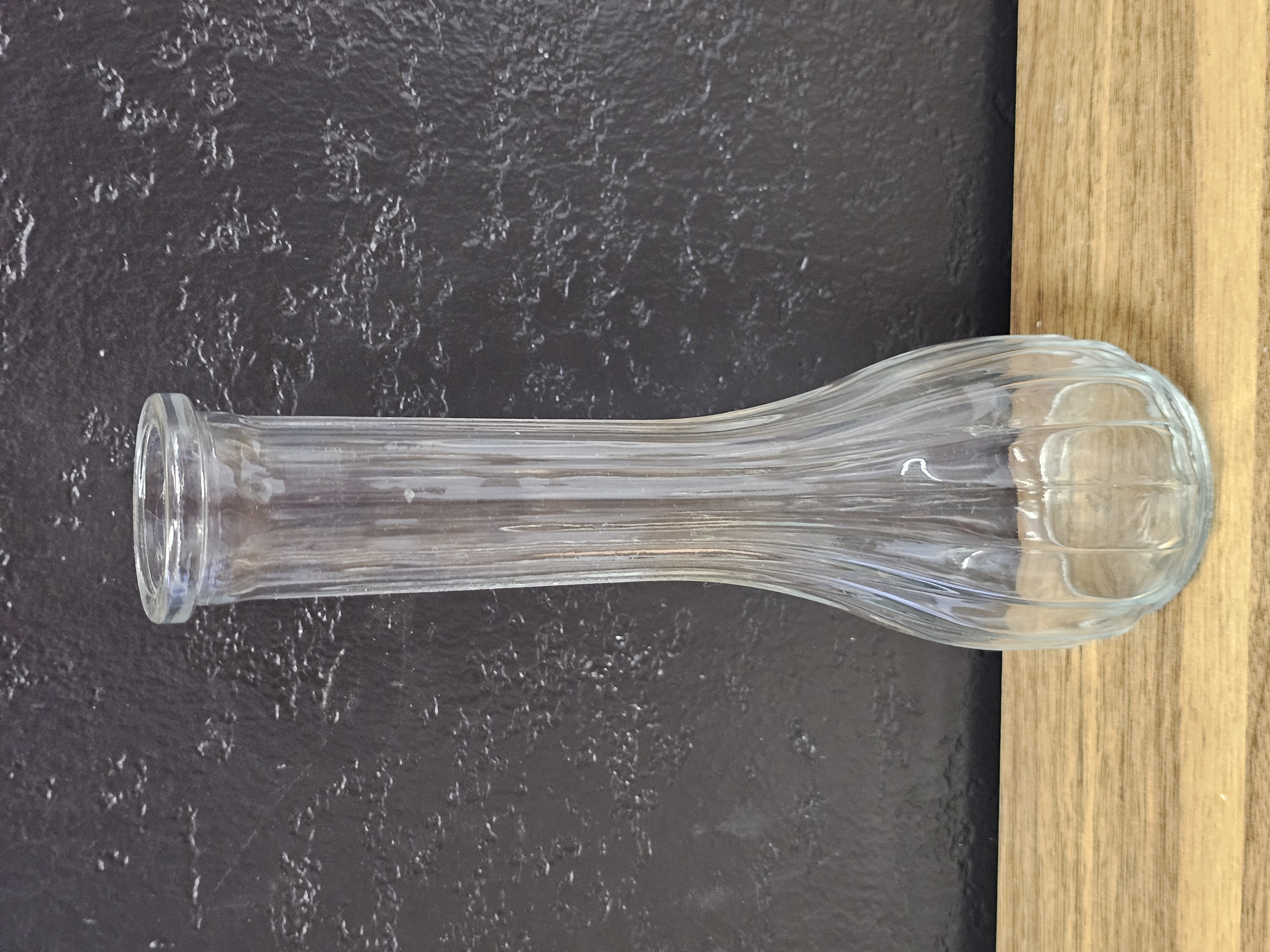 Clear Glass Vase