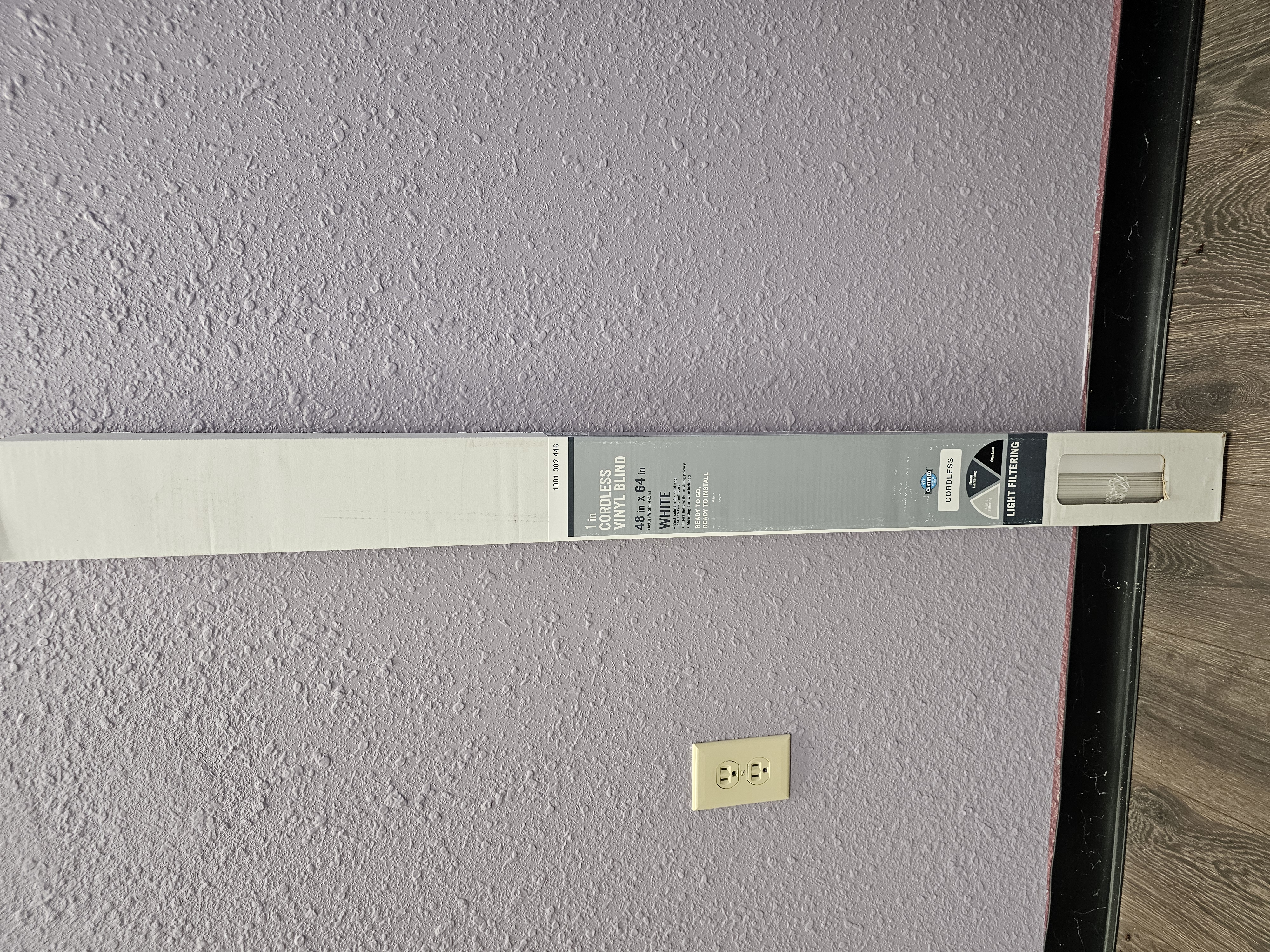 Cordless Vinyl Blind 1 in