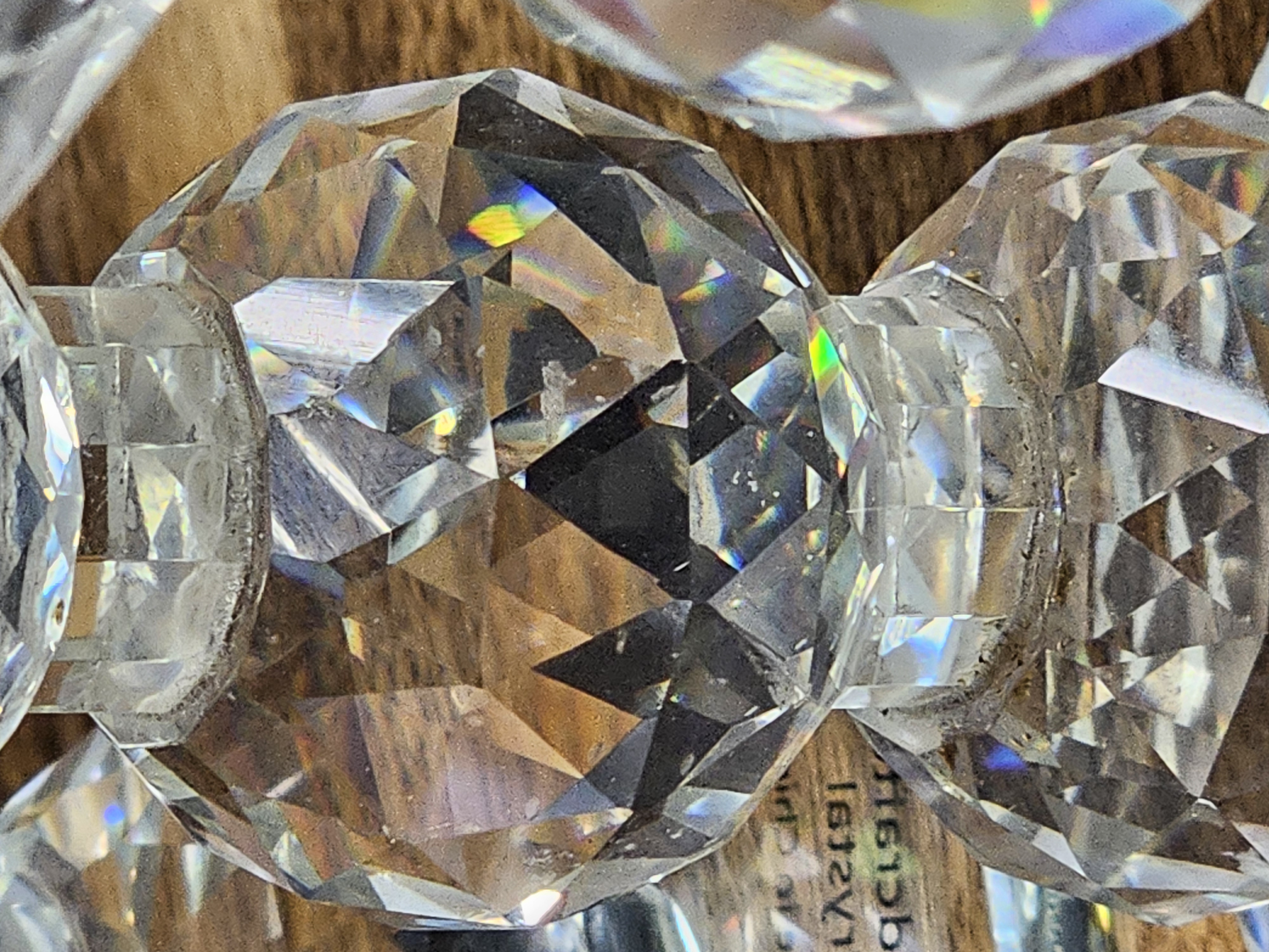 Small Crystal Candle Holder