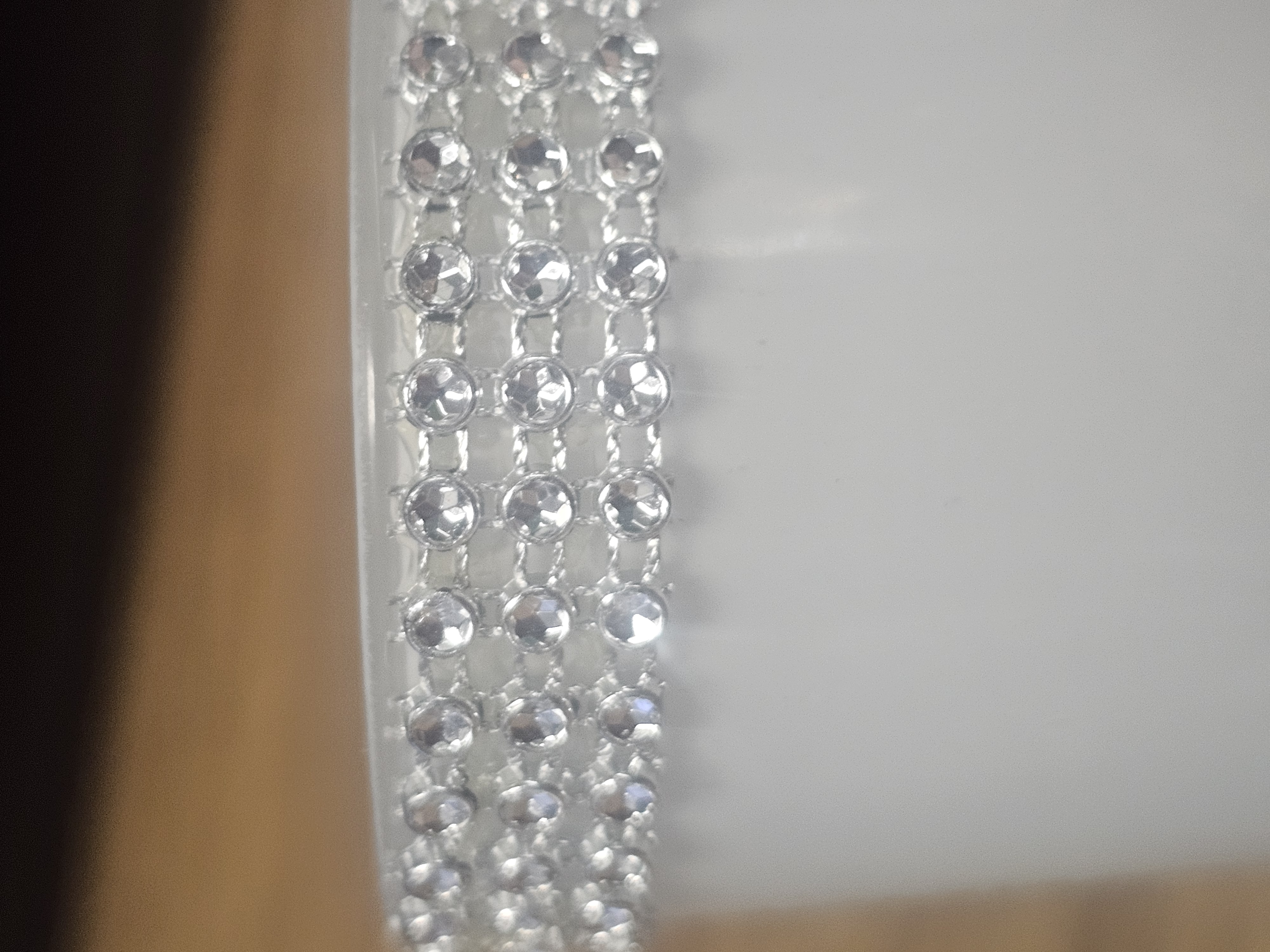 Decorative White Candle Holder