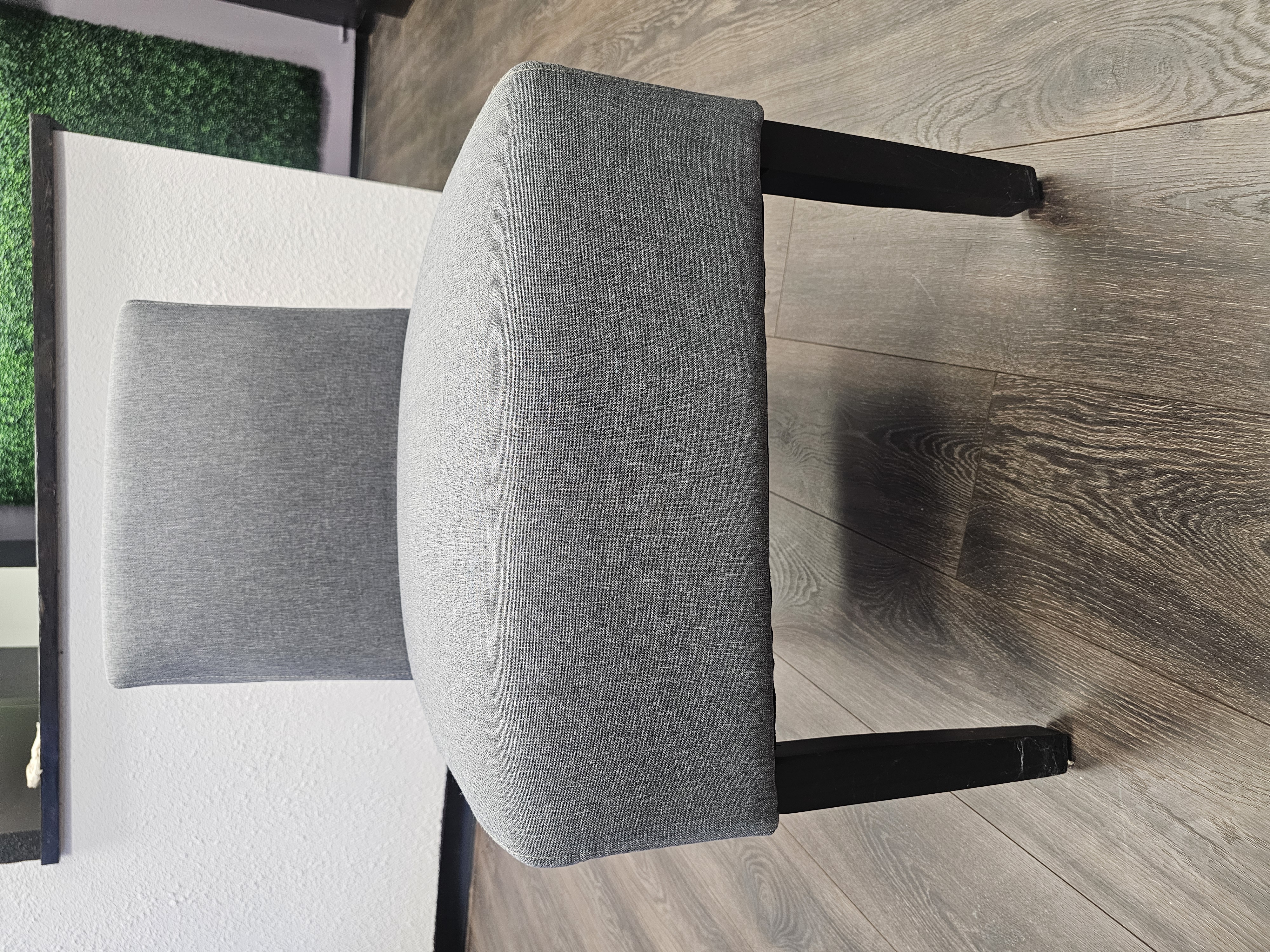 Modern Grey Upholstered Chair