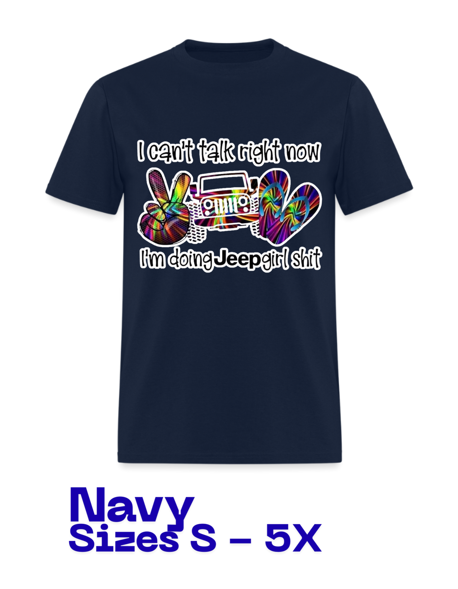 T-Shirt: Jeep Can't Talk