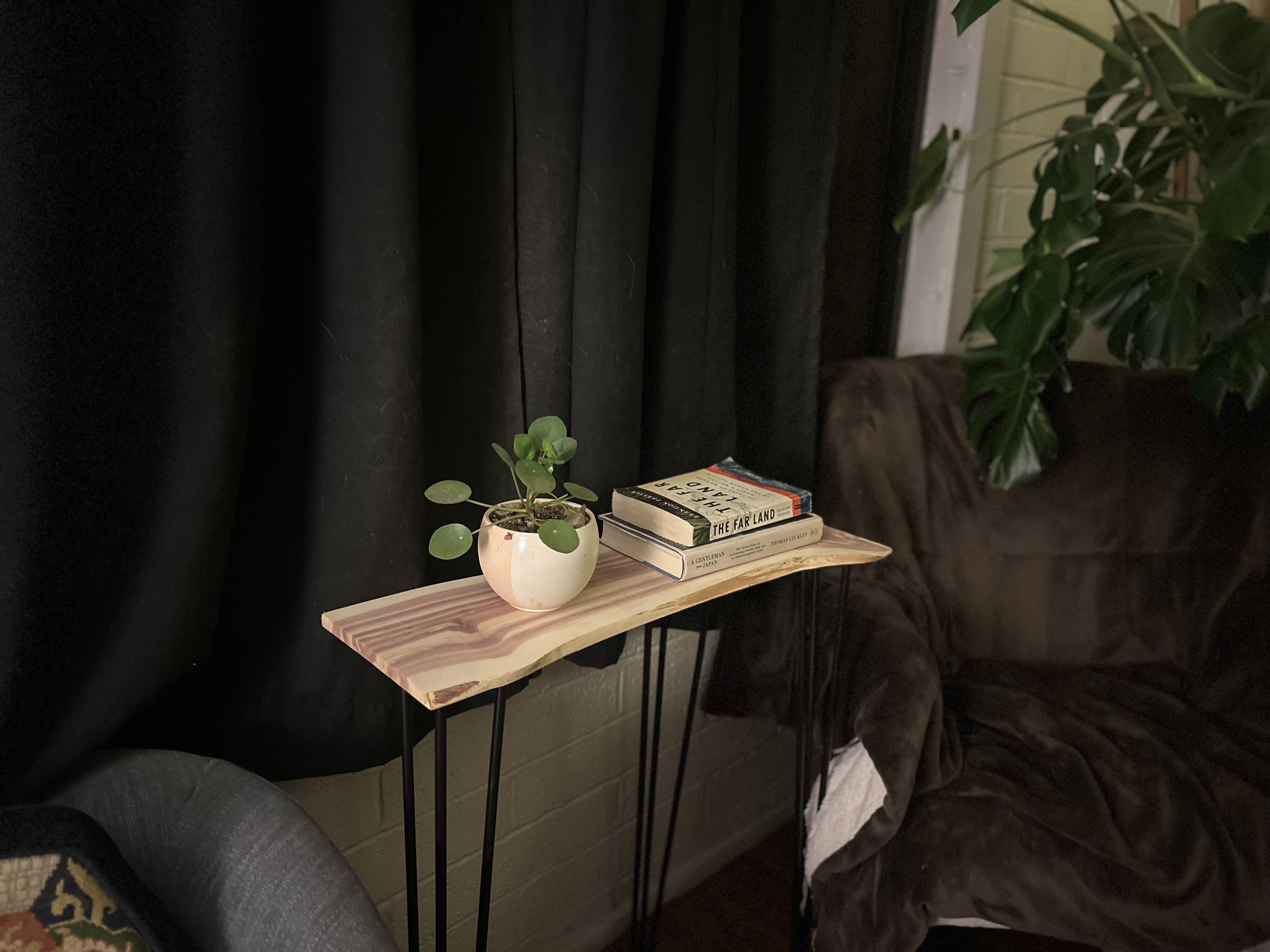 Live Edge Red Cedar Table