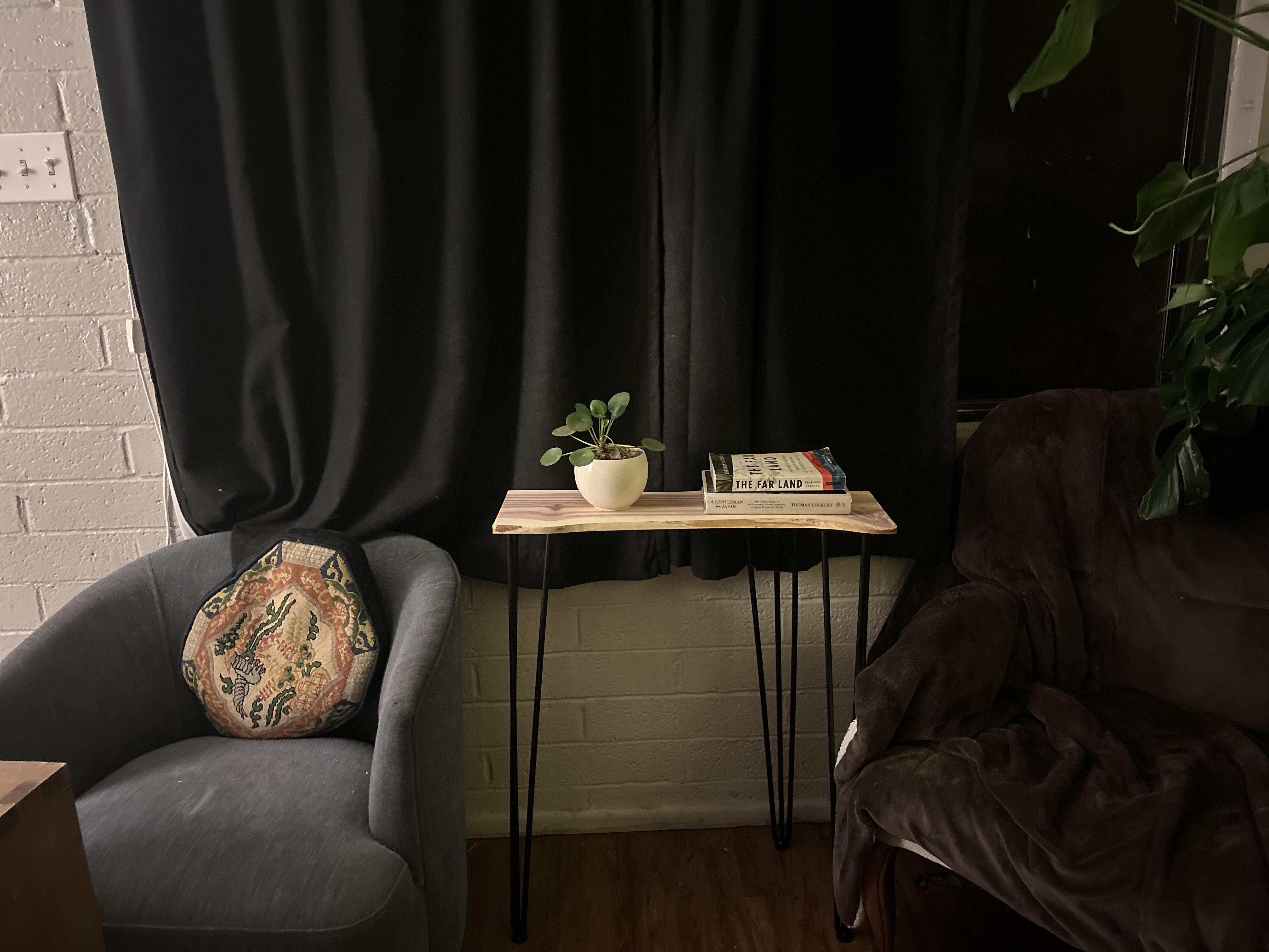 Live Edge Red Cedar Table