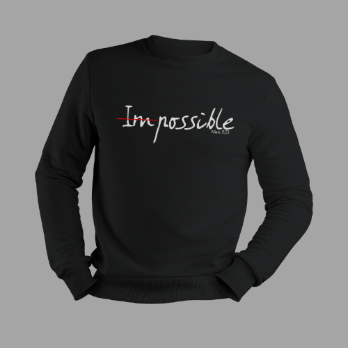 Inspirational 'Possible' Sweatshirt