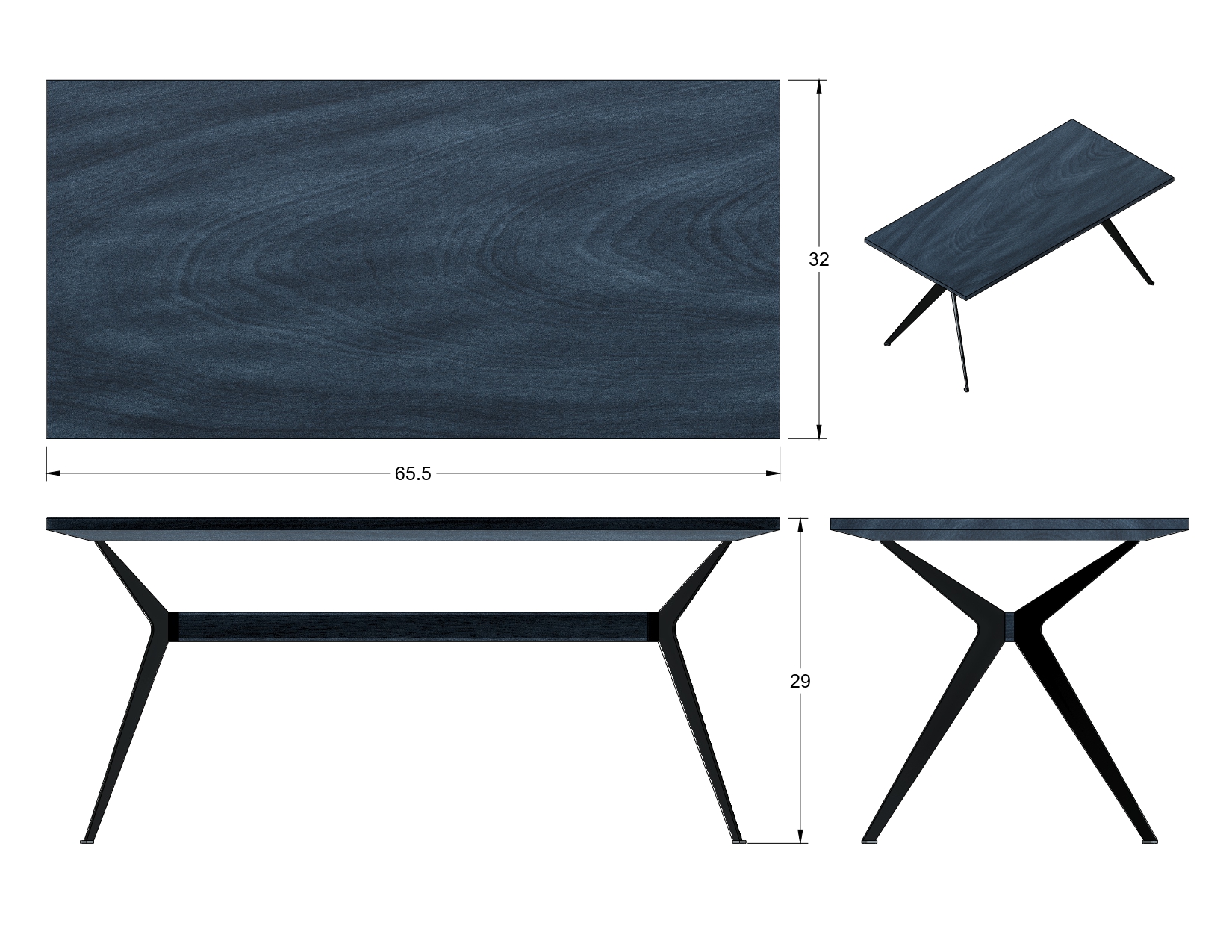 trestle table 