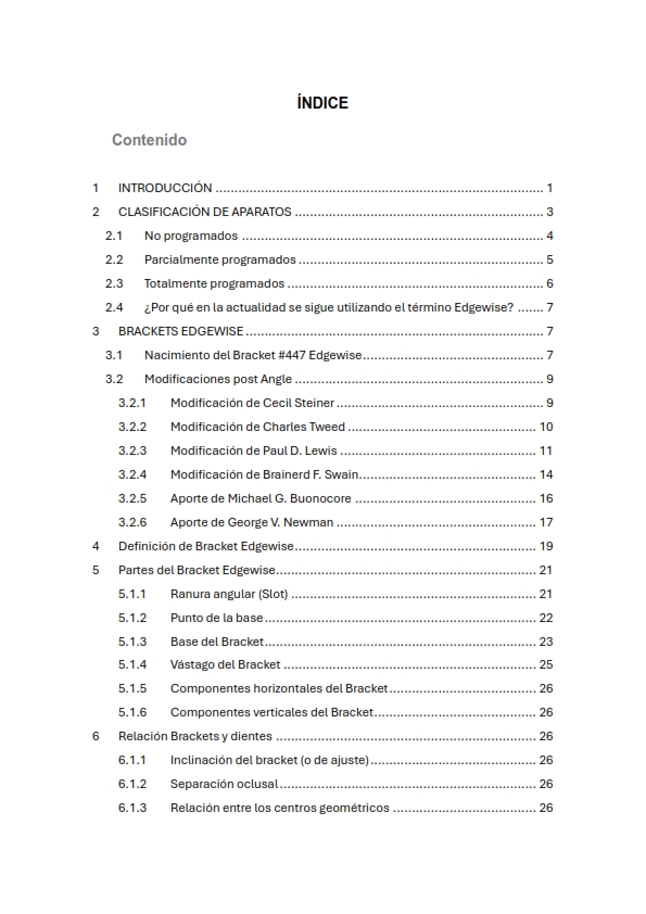 Posicionamiento de Brackets Edgewise