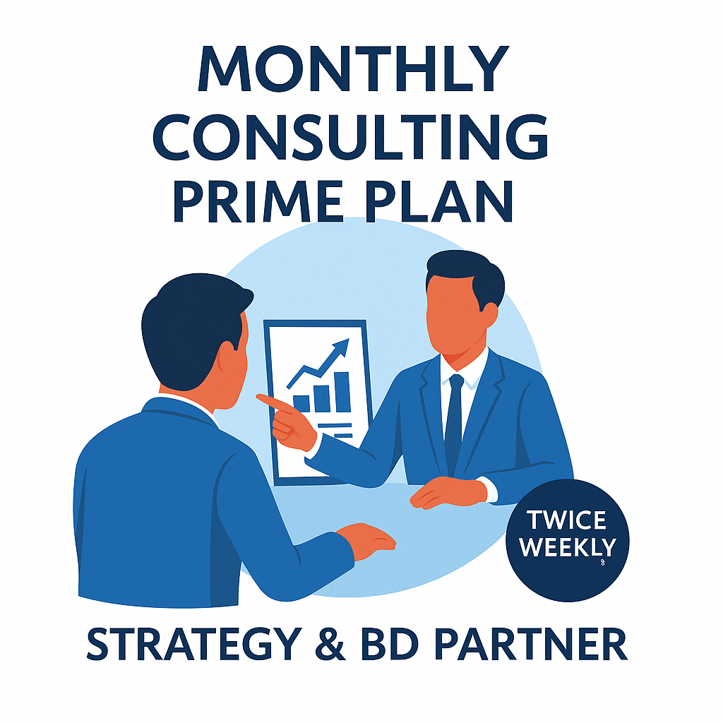 Monthly Consulting Package: Prime Plan