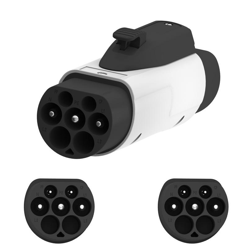 New energy EV Charging Adapter Type 2 to Type 1