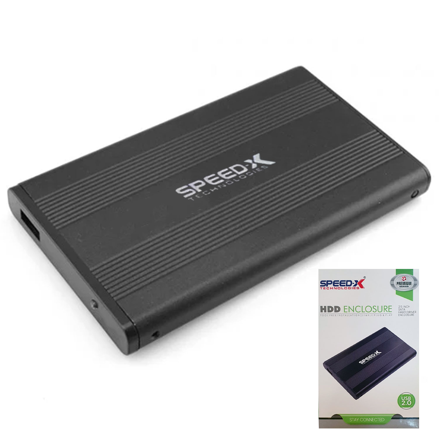 SPEED-X External Hard Drive Enclosure
