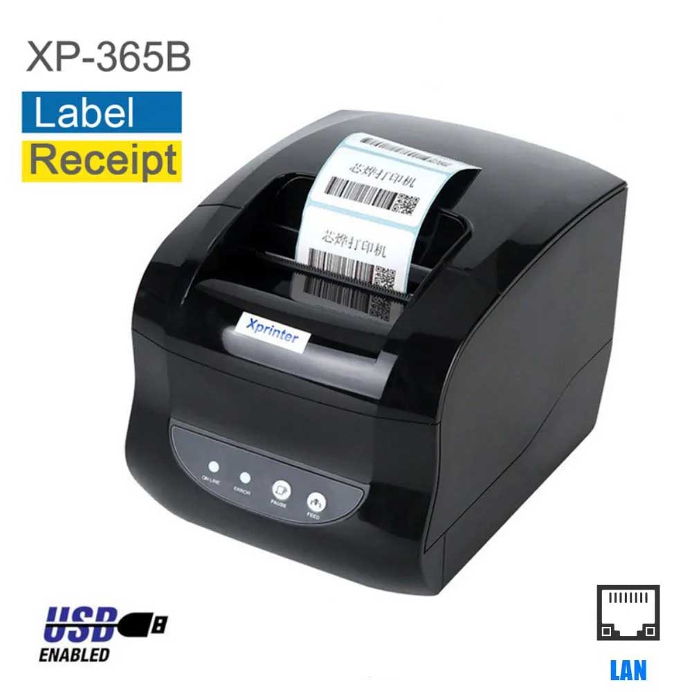 XP-365B Label and Receipt Printer