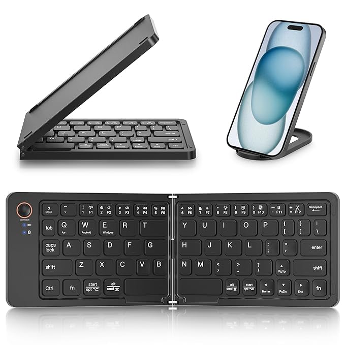 Foldable Bluetooth Keyboard
