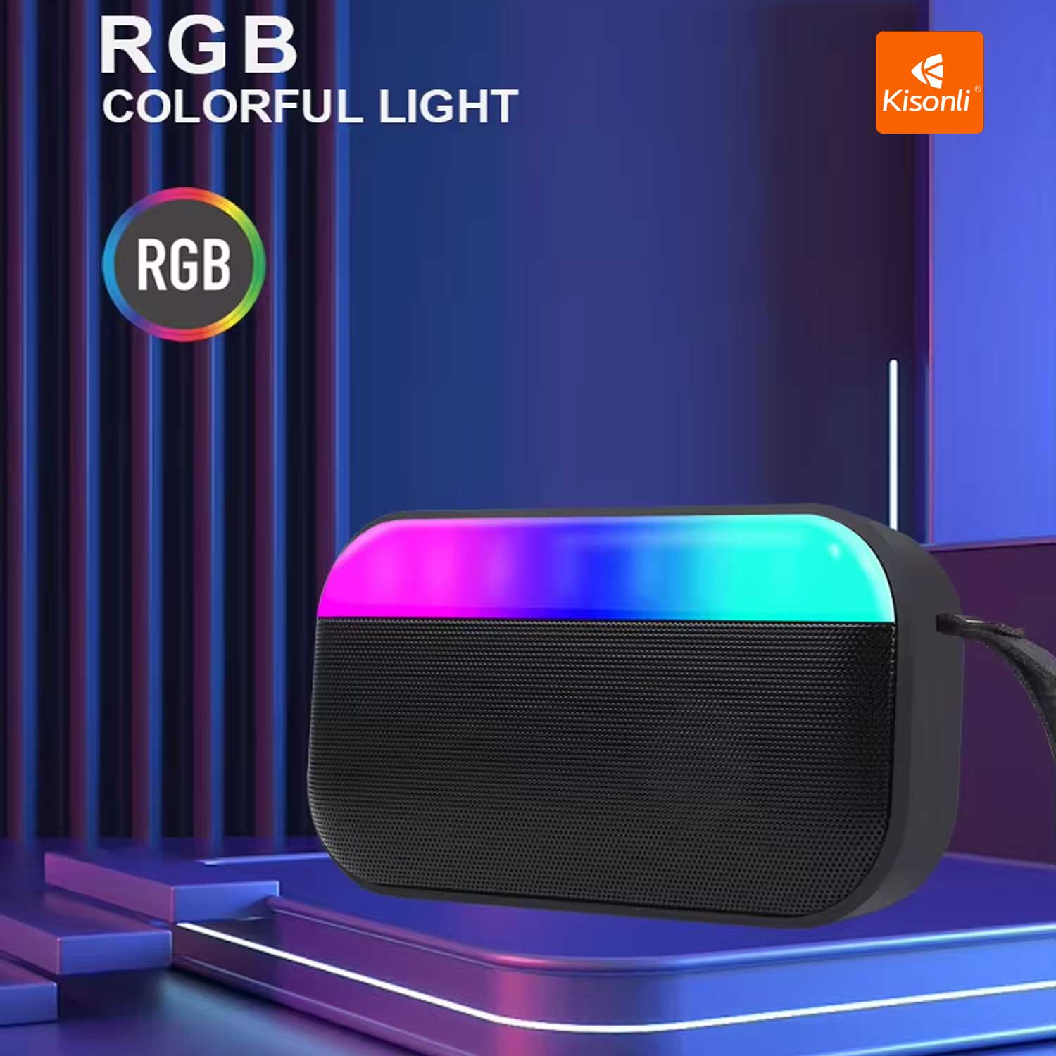 Kisonli RGB Bluetooth Speaker
