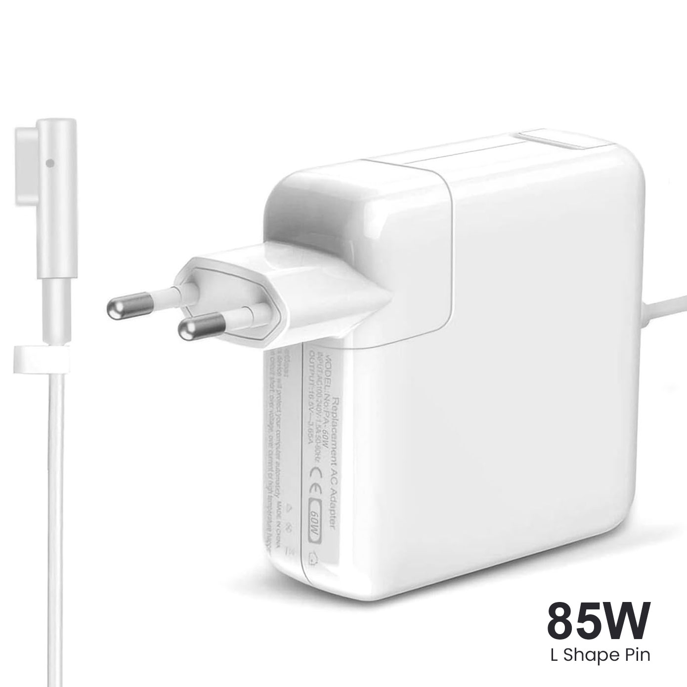 85W L Shape Pin Charger for MacBook