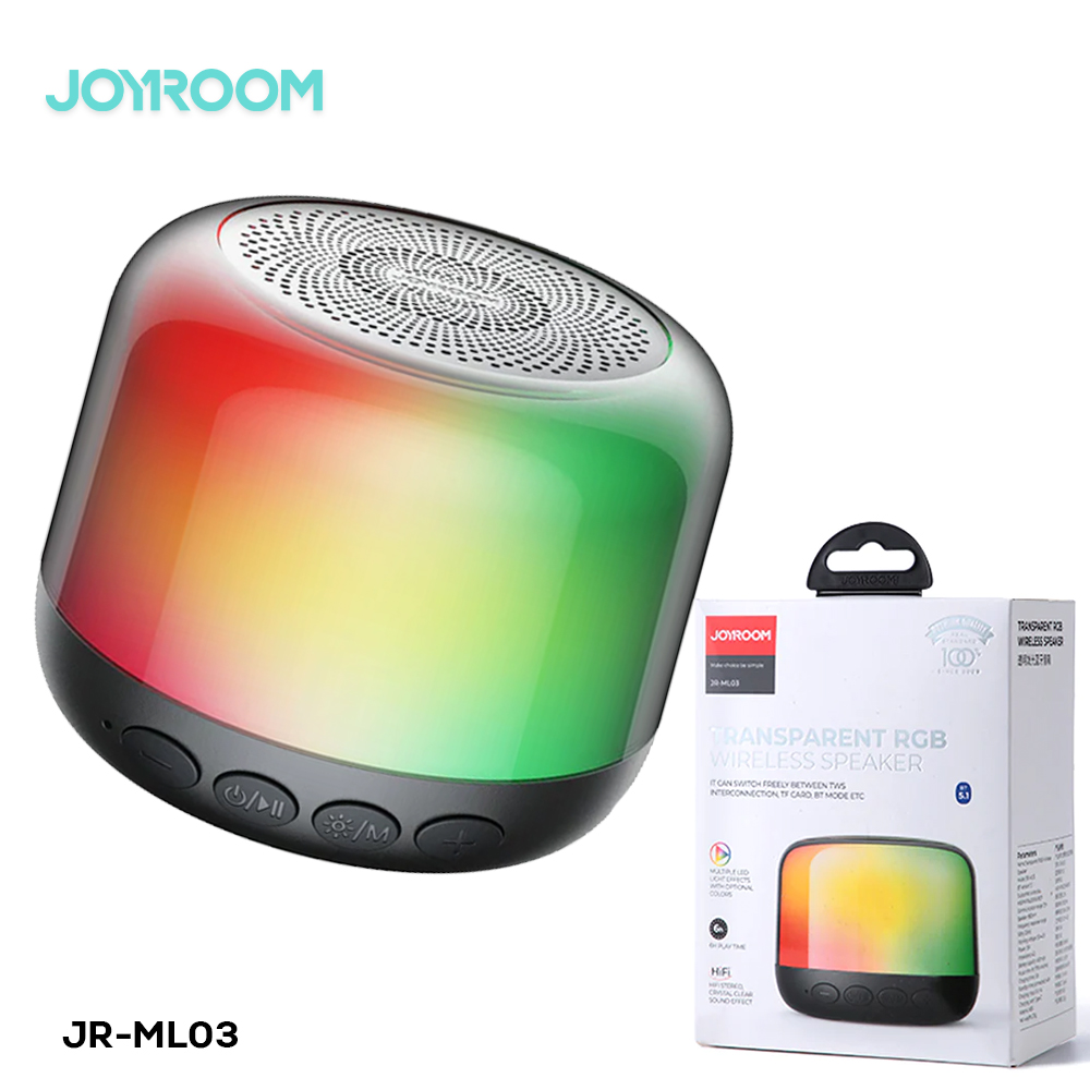 Joyroom Transparent RGB Wireless Speaker