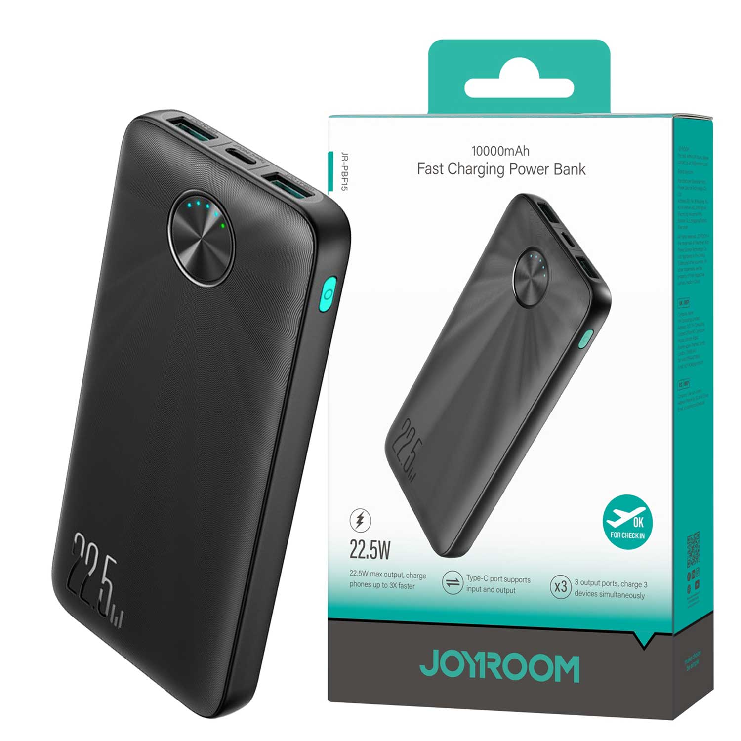 Joyroom 10000mAh Fast Charging Power Bank