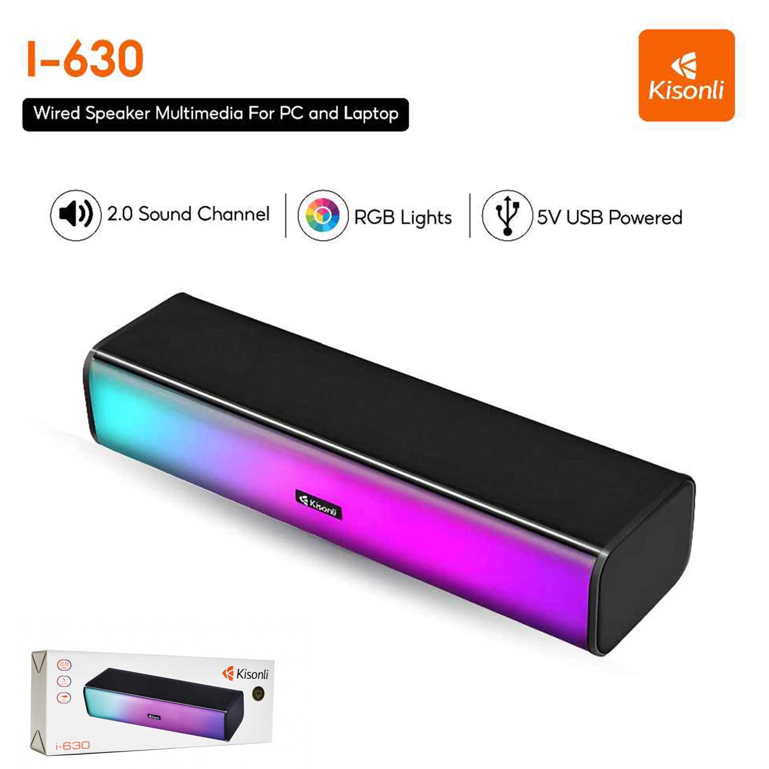 Kisonli I-630 Wired Speaker
