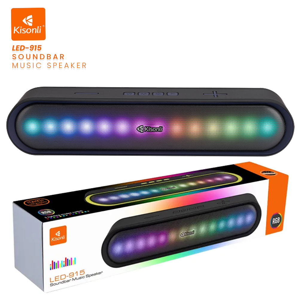Kisonli LED-915 Soundbar Music Speaker